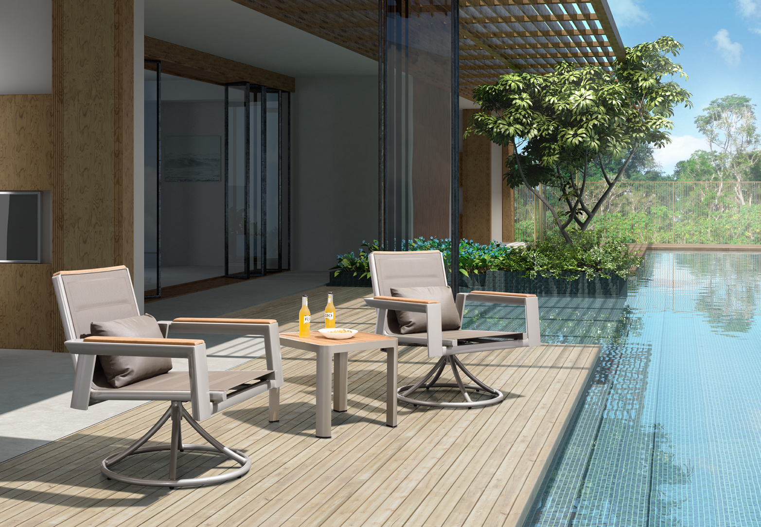 exklusive Terrassenmöbel für Ihren Pool