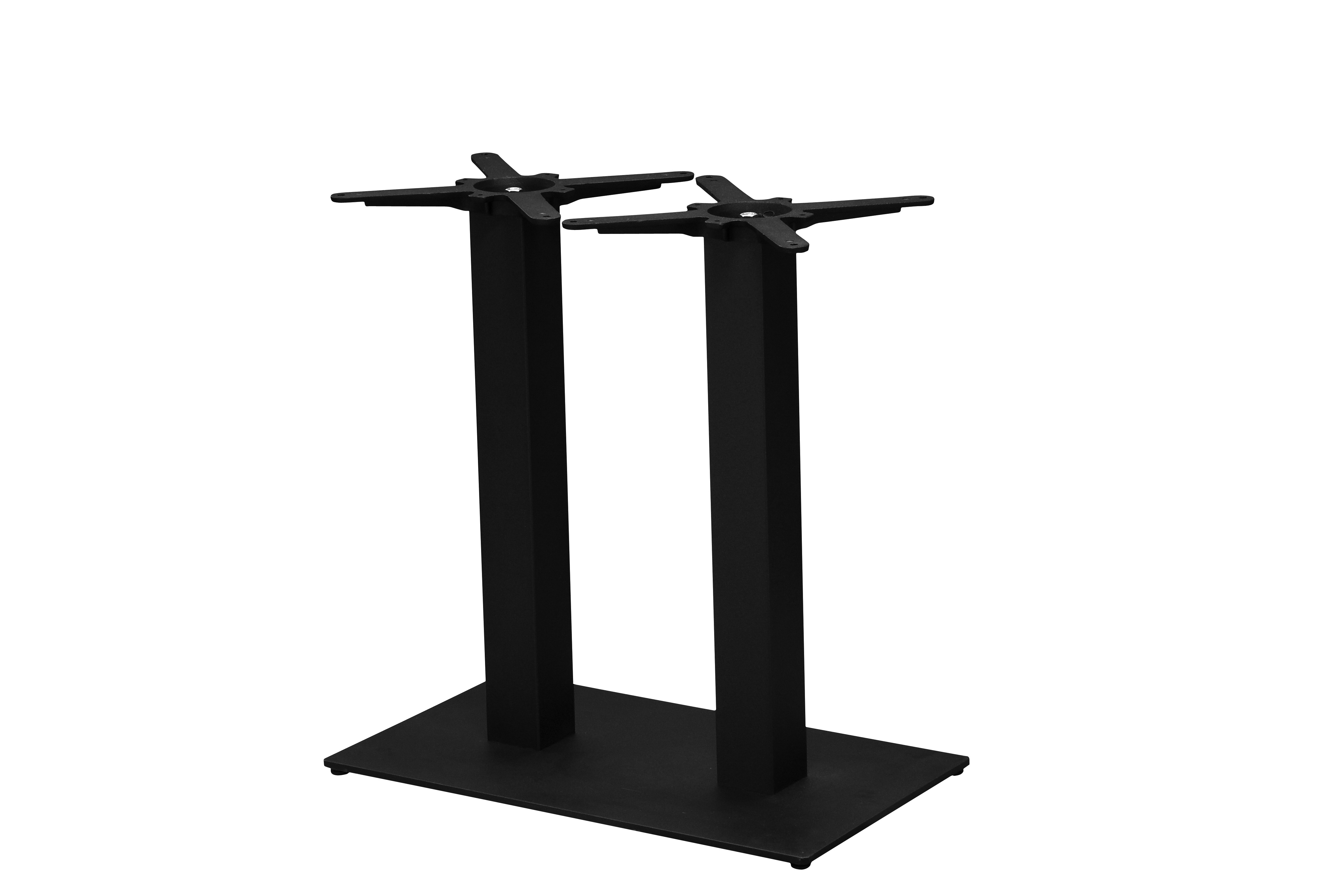 Tischgestell schwarz für große Tischplatten  bis 160 x90cm
