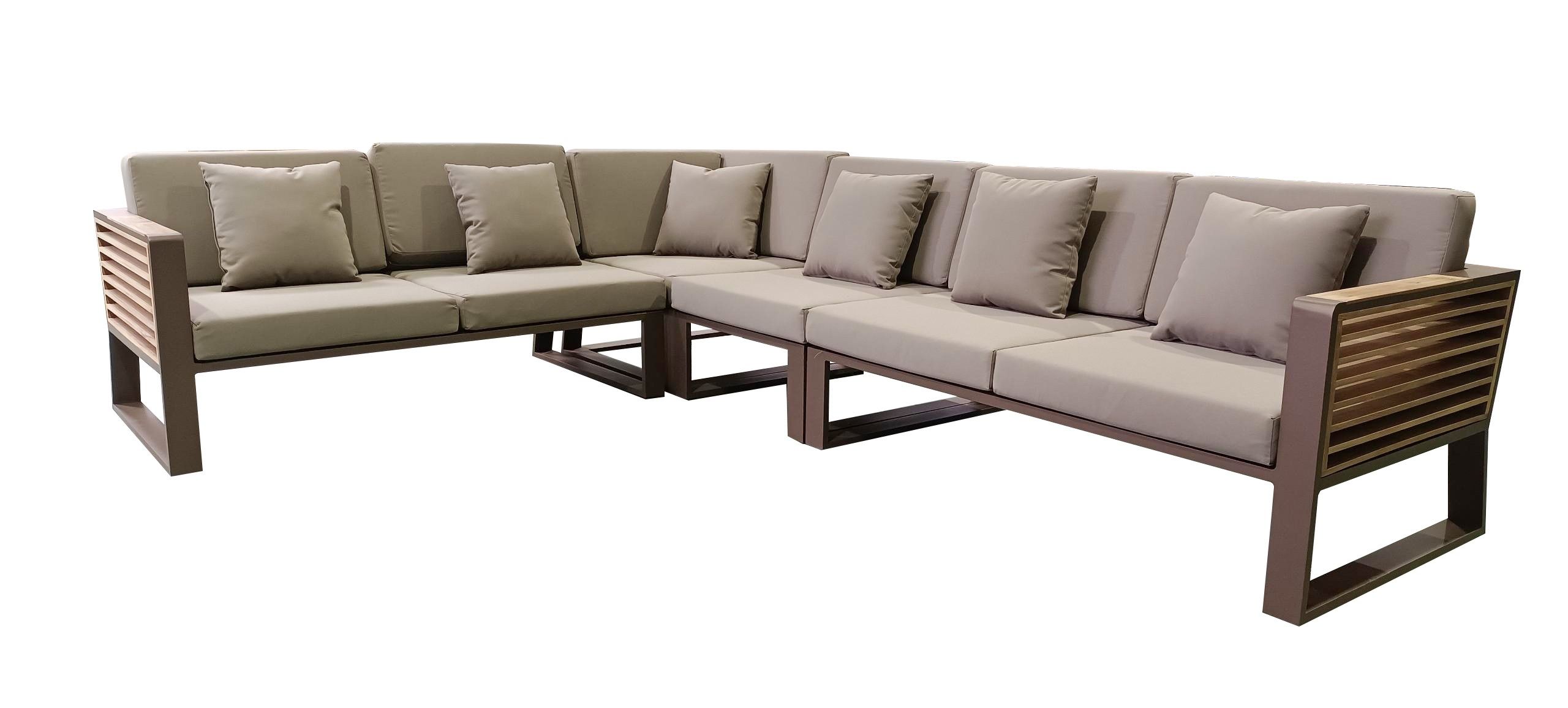 Higold New York Lounge Ecke Taupe